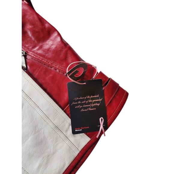 Hein Gericke Leather Motorcycle Jacket Size 14 Racing Quilted Lining Retro Biker - Picture 2 of 16